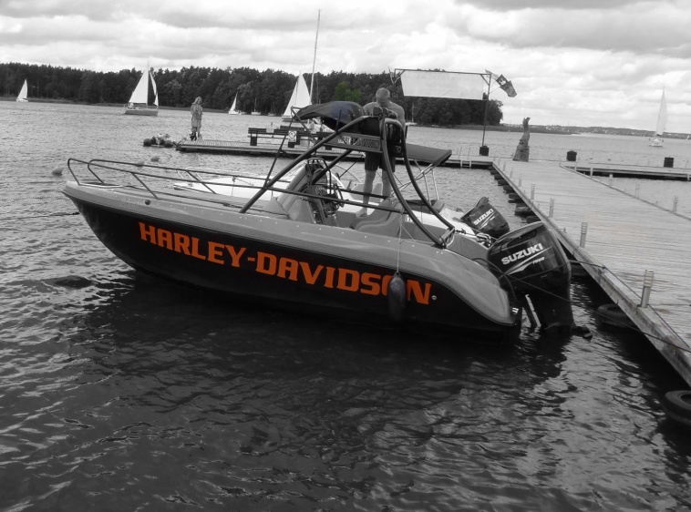 Szybka Ł&oacute;dź Motorowa Harley Davidson 