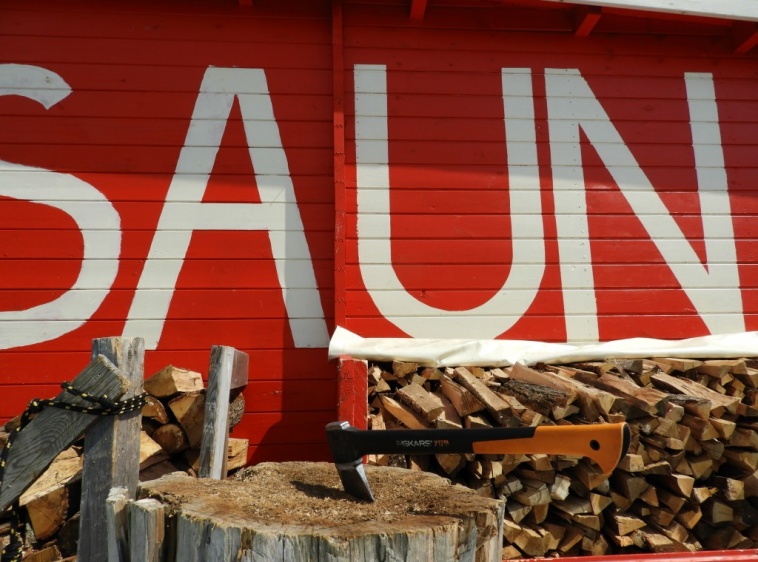 Pływająca Mazurska Sauna